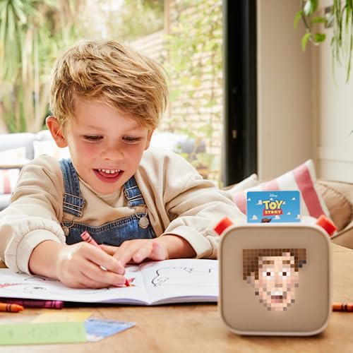 Yoto Player Kids Bluetooth Speaker - Plays Stories, Music, Podcasts, White Noise, Thermometer, Nightlight, Alarm Clock