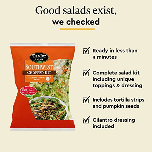 Taylor Farms Family Southwest Chopped Salad Kit 23.4oz