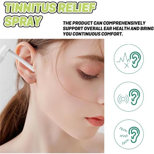 Brianelle Auridrip Tinnitus Relief Spray, Tinnitus Relief for Ringing Ears, Echo Ease Tinnitus Inhaler, Tinnitus Relief Spray (3PCS)