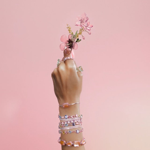 SWAROVSKI Subtle Bracelet Jewelry Collection, Clear Crystals