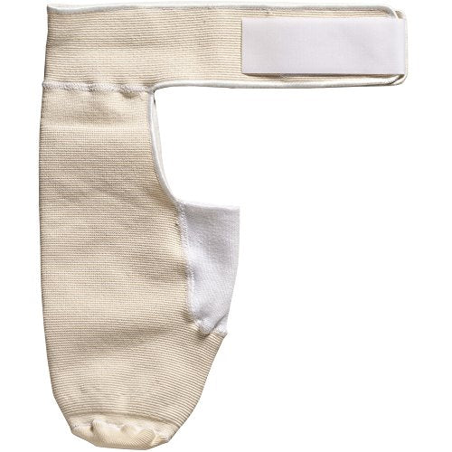 Above Knee AK Stump Shrinker, Limb Compression, Expandable Gusset, Medical Amputee Care, Medium (12 inch Length)