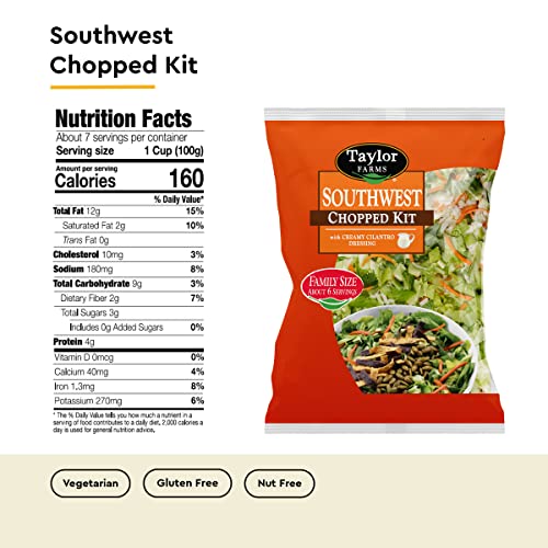 Taylor Farms Family Southwest Chopped Salad Kit 23.4oz
