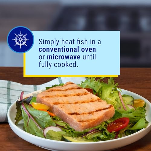 Gorton's, Classic Grilled Salmon, 6.3 oz (Frozen)