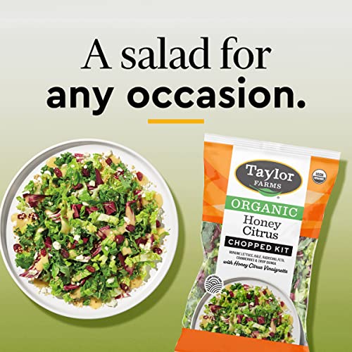 Taylor Farms Organic Honey Citrus Chopped Salad Kit 8.8oz