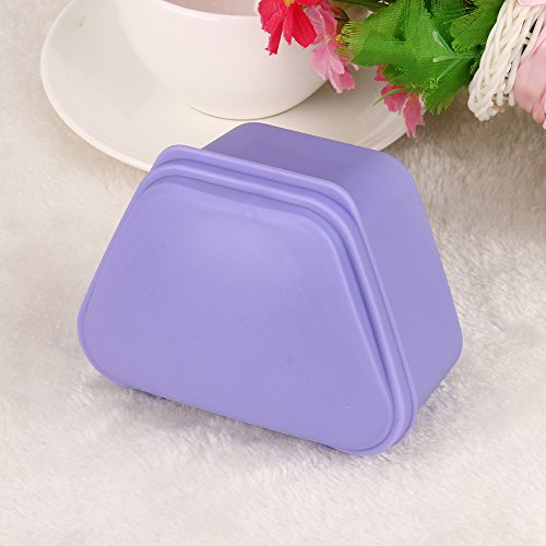 False Rinsing Bath Box Teeth Appliance Storage Denture Case Tooth Care Easy Cleaning Gadgets Bathroom (As Shown, One Size)