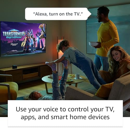 Amazon Fire TV Cube, Hands-free 4K ultra HD streaming device, free and live TV without satellite or cable, Wi-Fi 6E support