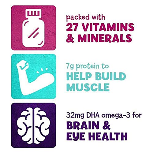 PediaSure Grow & Gain with Immune Support, Kids Protein Shake, 27 Vitamins and Minerals, 7g Protein, Helps Kids Catch Up On Growth, Non-GMO, Gluten-Free, Chocolate, 8 Fl Oz (Pack of 24)