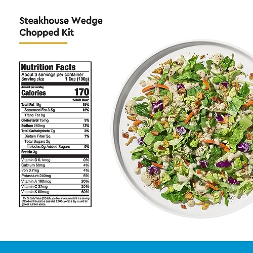 Taylor Farms Steakhouse Wedge Chopped Salad Kit 12.87oz