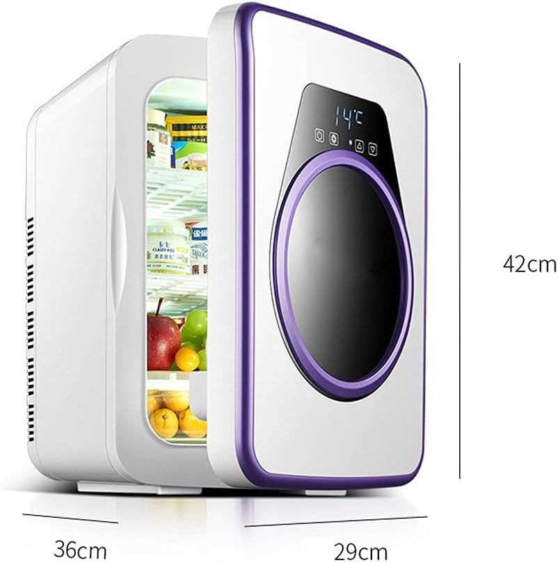 Portable Fridge Mini Fridge, Compact Personal Fridge, 22 Liter Mini Refrigerator, Portable Makeup Skincare Fridge