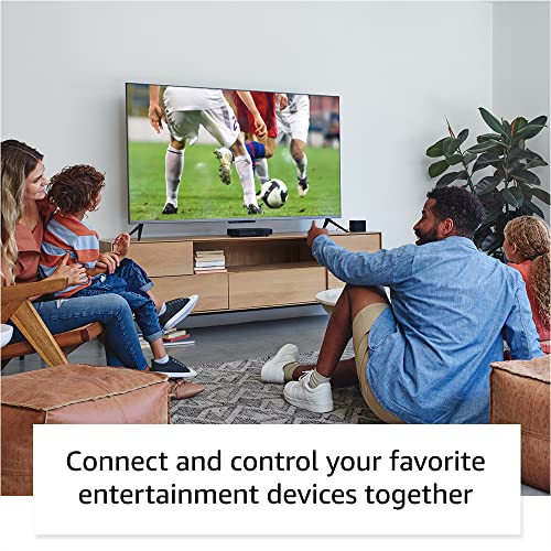 Amazon Fire TV Cube, Hands-free 4K ultra HD streaming device, free and live TV without satellite or cable, Wi-Fi 6E support