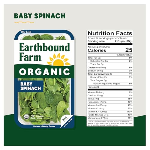 Earthbound Farm Organic Baby Spinach 16oz