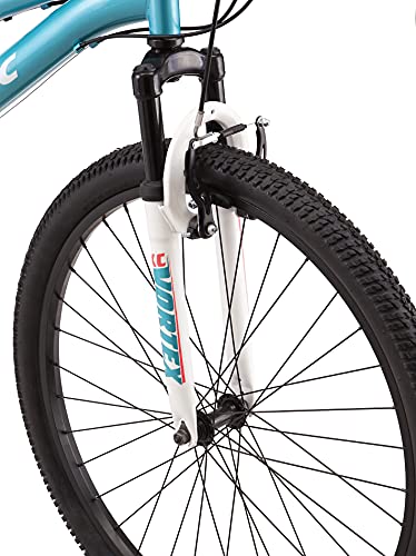 Pacific Cavern Youth/Adult Mountain Bike, 7 and 21 Speed Twist Shifter Options, 12-17.5-Inch Steel Frame
