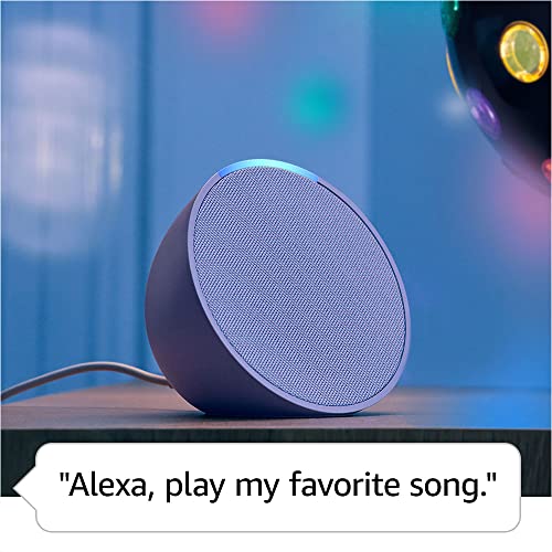 Amazon Echo Pop | Just ask Alexa for music, timers, and reminders | perfect for any room | Midnight Teal