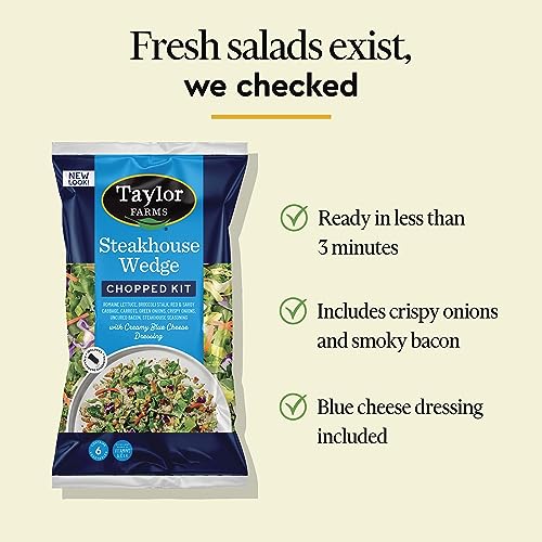 Taylor Farms Steakhouse Wedge Chopped Salad Kit 12.87oz
