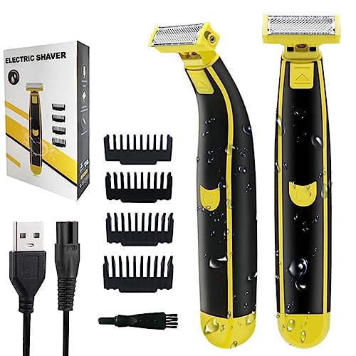Rechargeable Shaver Hair Trimmer Electric Nose Professional Men Beard Haircut Cutting Machine Styling Tool Personal-Care Appliance-Cordless Shaver Wet/Dry Shave Facial-Hair Remover