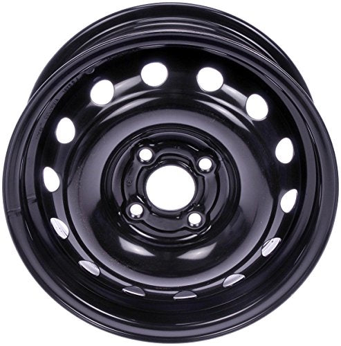 Dorman 939-162 14 X 5.5 In. Steel Wheel Compatible with Select Honda Models, Black