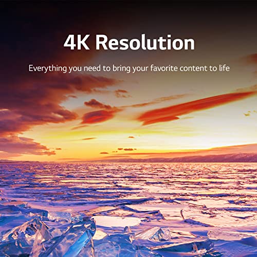LG 50-Inch Class UQ7570 Series 4K Smart TV, AI-Powered 4K, Cloud Gaming (50UQ7570PUJ, 2022), Black