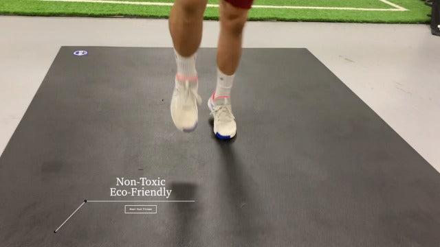 Large Exercise Mat 7x5|7x7|7x9|7x12x7mm,High-Density Workout Mats for Home Gym Flooring,Non-Slip,Extra Thick Durable Cardio Mat,and Ideal for Plyo,MMA,Jump Rope -Shoes Friendly