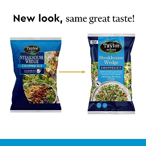 Taylor Farms Steakhouse Wedge Chopped Salad Kit 12.87oz