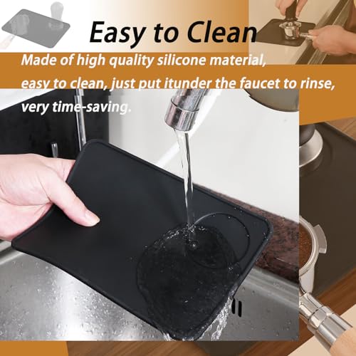 1 Pack Espresso Tamping Pads, Tamping Pads, Espresso Mats, Tamping Pads,Tools Home Kitchen Office Store, Waterproof and Heat Resistant, Espresso Machine Mat Black