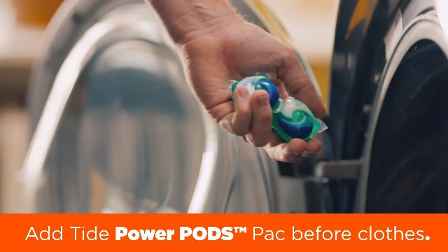 Tide Power Pods Laundry Detergent Pacs with Febreze Sport, 45 Count, Febreze Freshness with Sport Odor Defense