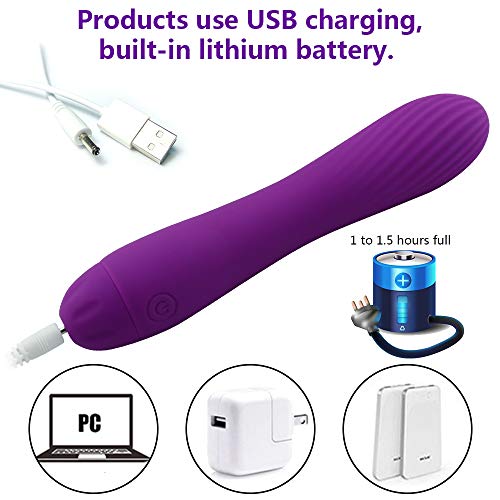 Powerful Bullet Tool Handheld Cordless Goop 10 Modes for Women's Pleasure, Quiet Mini Pocket Travel Personal Bullet Massage Wand Gifts for Women Quiet c527-37