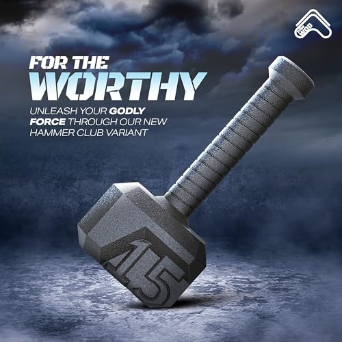 Tribe WOD Hammer Kettlebell 15-70lb + Adjustable | Cross Training Workout Equipment for Muscle Building, Cardio Fitness, Weights for Women & Men | Strength Training Kettlebells
