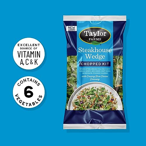 Taylor Farms Steakhouse Wedge Chopped Salad Kit 12.87oz
