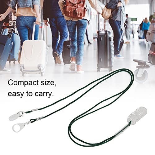 1 PCS Rope Ear Aids Rope Accessory Anti Dropping Silicone Rubber Sleeve Equipment with Storage Case Personal Care