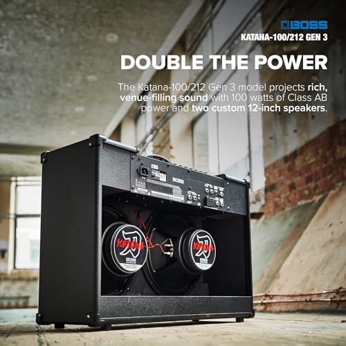 Boss Katana-100/212 Gen 3 100-watt 2 x 12-inch Combo Amplifier