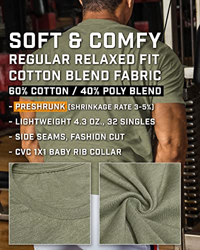 Lift Heavy Recover Fully T-Shirts for Workout, Funny Gym Shirt for Men