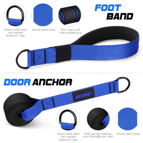 Pilates Bar Kit with Resistance Bands for Working Out, 210lbs Heavy Resistance Bands with Handles, Pilates Equipment with Resistance Band Bar for Men Women, Home Gym Full Body Workout Equipment