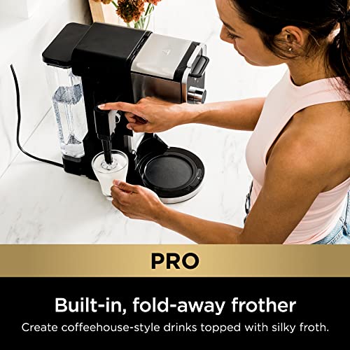Ninja CFP307 DualBrew Pro Specialty Coffee System, Single-Serve, Compatible with K-Cup Pods, and 12-Cup Drip Coffee Maker, with Permanent Filter