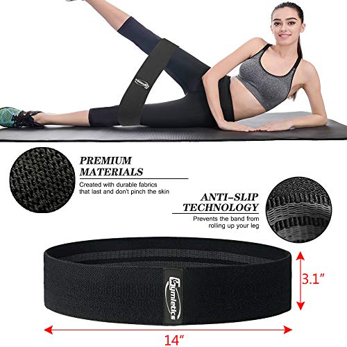 7 Pack Barbell Squat Pad for Standard Set, Barbell Pad for Hip Thrusts, 2 Gym Ankle Straps, Hip Exercise Band, 2 Squat Pad Safety Straps and Carry Bag …