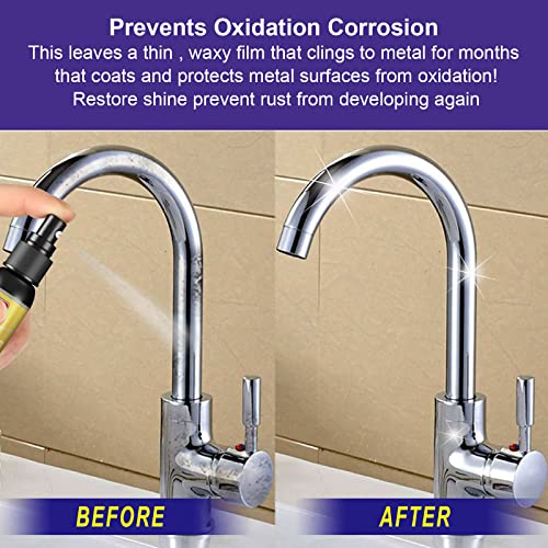 Multifunctional Rust Remover Kitchen Stainless Steel Cleaner Accessory for Polisher Car Wheel Rust Removing Supplies Stainless Steel Rust Remover for Appliances