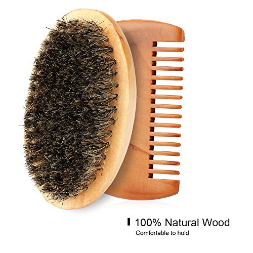 Beard Brush Kit, Men Facial Cleaning Shaving Face Massager Groooming Appliance Tool(Beard Kit)