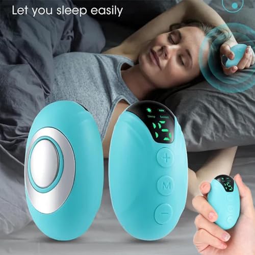 Neurocontrol Dispositivo para Ansiedad, Hand Held Nighttime Sleep Aid Device, Handheld Relaxation Device, Natural Sleep Aid Device for Improved Sleep Anxiety, Small and Easy to Carry (Black)