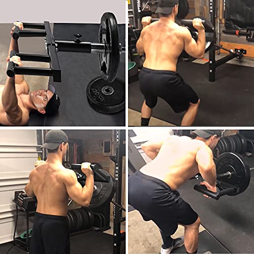 Viking Press Landmine Handle Attachment,for 2 inch Olympic Barbell, Heavy Iron Made Home Gym Equipment for Deadlift Squat Row Press Workout