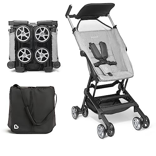 Munchkin® Sparrow™ Ultra Compact Lightweight Travel Stroller for Babies & Toddlers, Grey