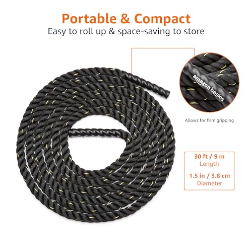 Amazon Basics Battle Exercise Training Rope