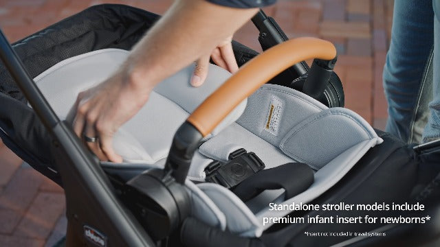 Chicco Modular Travel System - Corso LE Stroller, KeyFit 35 Infant Car Seat and Base - Stroller and Car Seat Combo in Veranda/Grey
