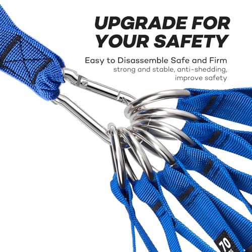 Heavy Resistance Bands for Working Out, Workout Bands, Exercise Bands with Door Anchor, Handles, Carry Bag, Legs Ankle Straps for Resistance Training, Physical Therapy, Home Workouts