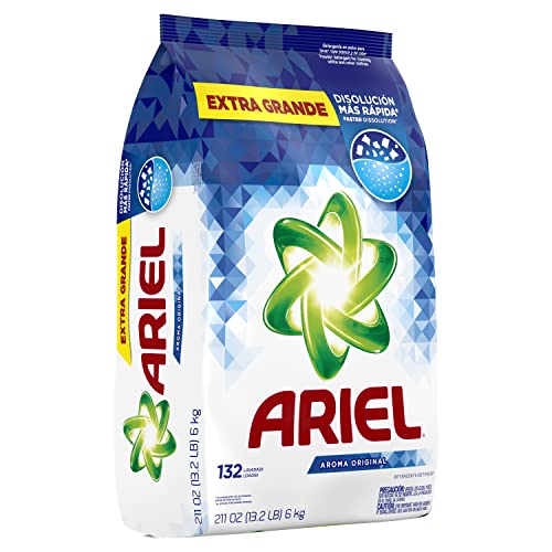 Ariel Powder Laundry Detergent, Original Scent, 211 ounces 42 Loads