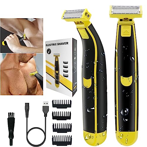 Rechargeable Shaver Hair Trimmer Electric Nose Professional Men Beard Haircut Cutting Machine Styling Tool Personal-Care Appliance-Cordless Shaver Wet/Dry Shave Facial-Hair Remover
