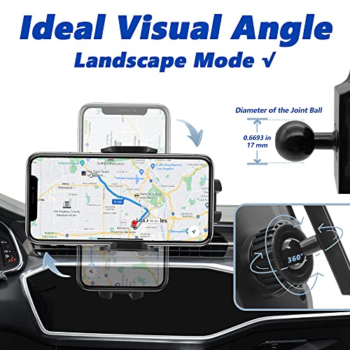 Car Phone Mount for 2018-2023 Chevrolet Equinox Chevy [Thick Case Friendly] Mobile Phone Holder Cell Navigation Bracket Air Vent Auto Accessories Cradles, All Phones