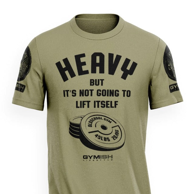 Lift Heavy Motivational Workout Shirts for Men Cool T-Shirt