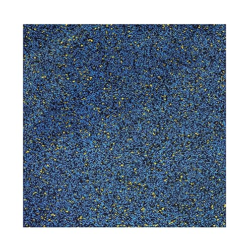 5 Pcs Rubber Gym Tiles, Gym Exercise Mat 50×50×3Cm for Home Gym Heavy Workout Equipment Flooring