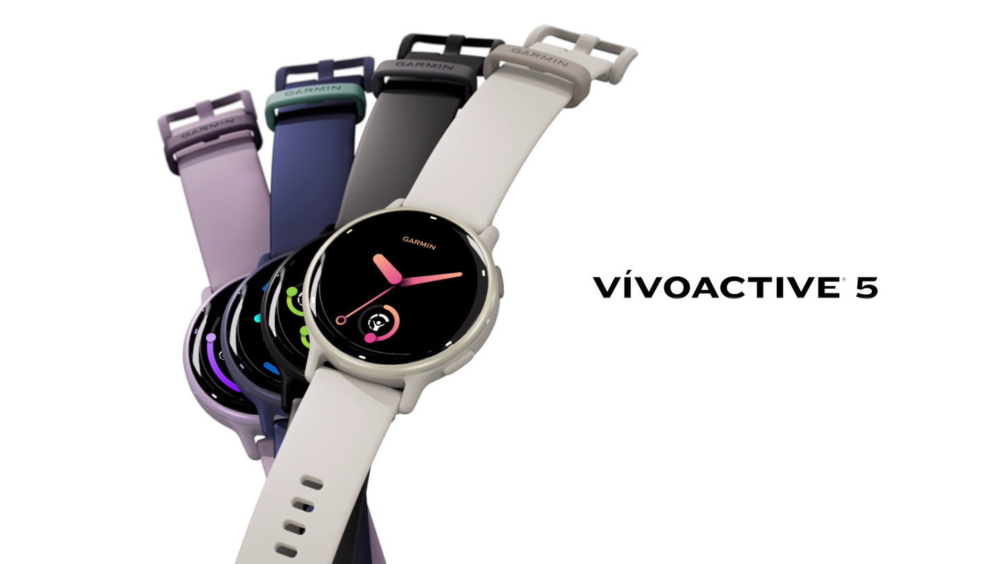 Garmin vívoactive 5, Health and Fitness GPS Smartwatch, AMOLED Display, Up to 11 Days of Battery, Black