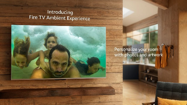 Amazon Fire TV 75" Omni QLED Series 4K UHD smart TV, Dolby Vision IQ, Fire TV Ambient Experience, local dimming, hands-free with Alexa