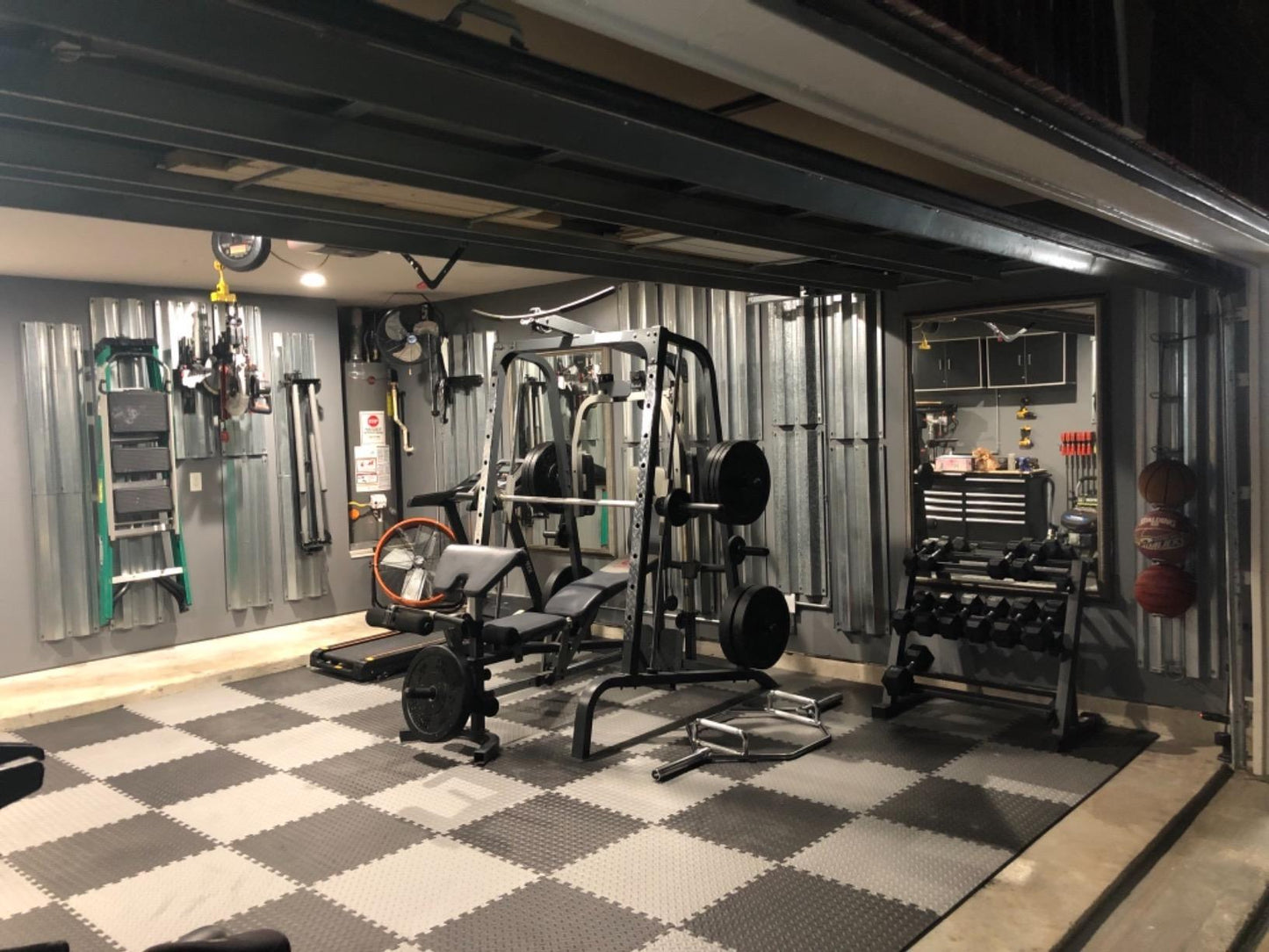 innhom 12/24/48 Tiles Gym Flooring Gym Mats Exercise Mat for Floor Workout Mat Foam Floor Tiles for Home Gym Equipment Garage